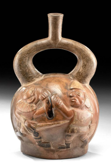 Moche (Mochica) Culture Pre-Columbian Artifact 100 BCE to 700 CE