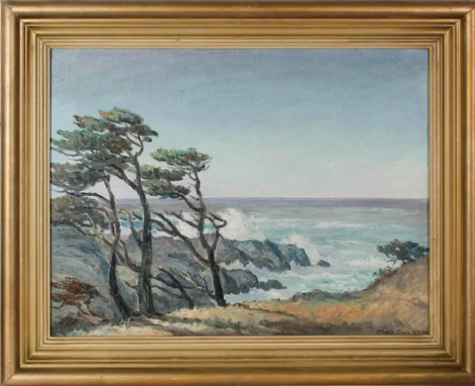 Clyde Leon Keller (American 1872-1962) Original Oil - 25.5"H x 31.5"W- works at Portland, Boise & Harvard Museums...High auction prices!
