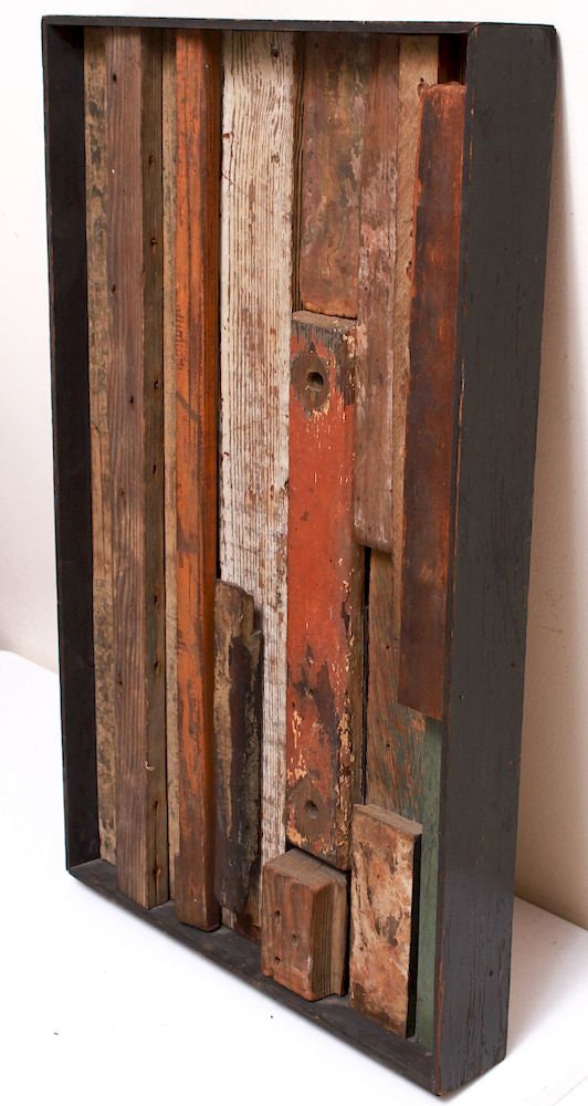 Norman Conn "Construction #21" Wood Assemblage Ex Hollywood Star's art