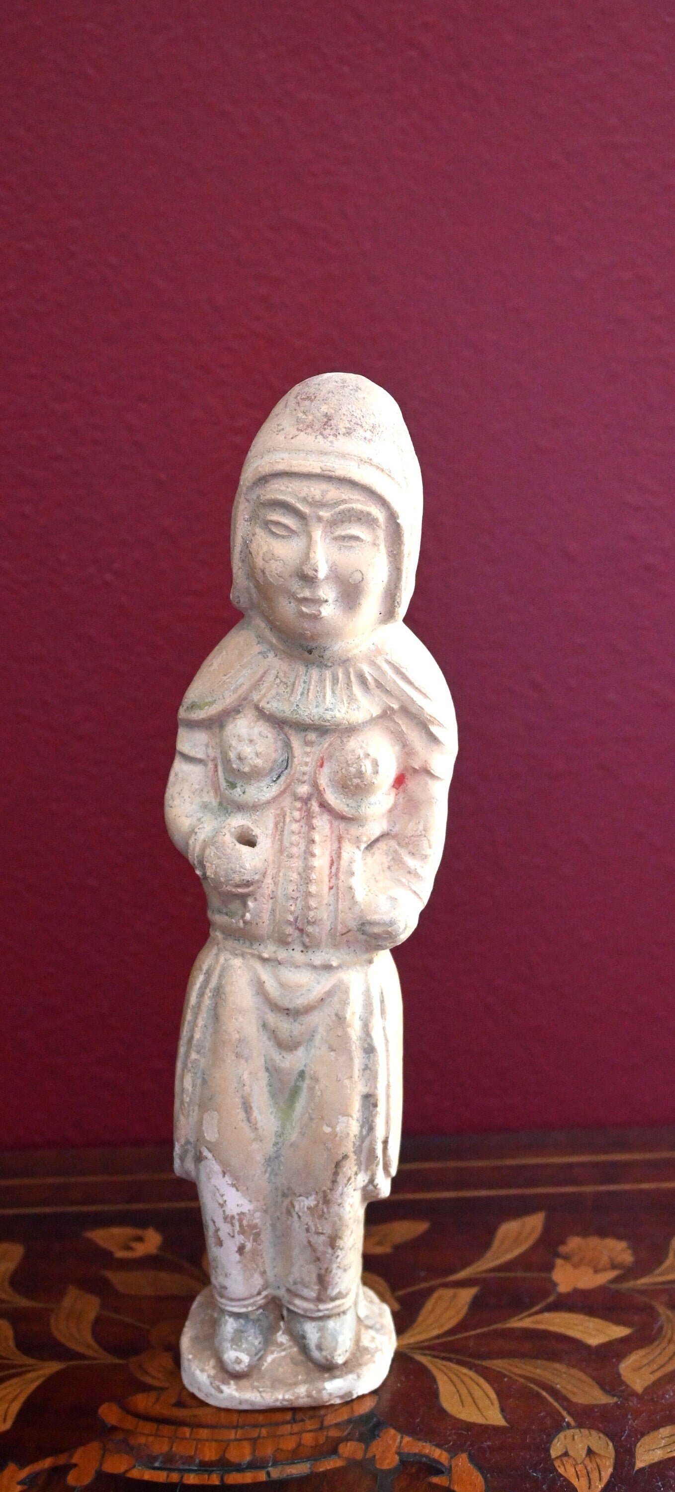 Ancient Tang Dynasty Pottery Warrior 618-907 AD -Authentic Artifact with COA Excellent condition