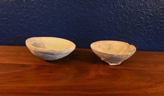 2 Authentic pre-Columbian Bowls Ecuador La Tolita Tumoco Pottery Bowl c. 600 BC -200 AD Certificate of Authenticity & provenance -great gift